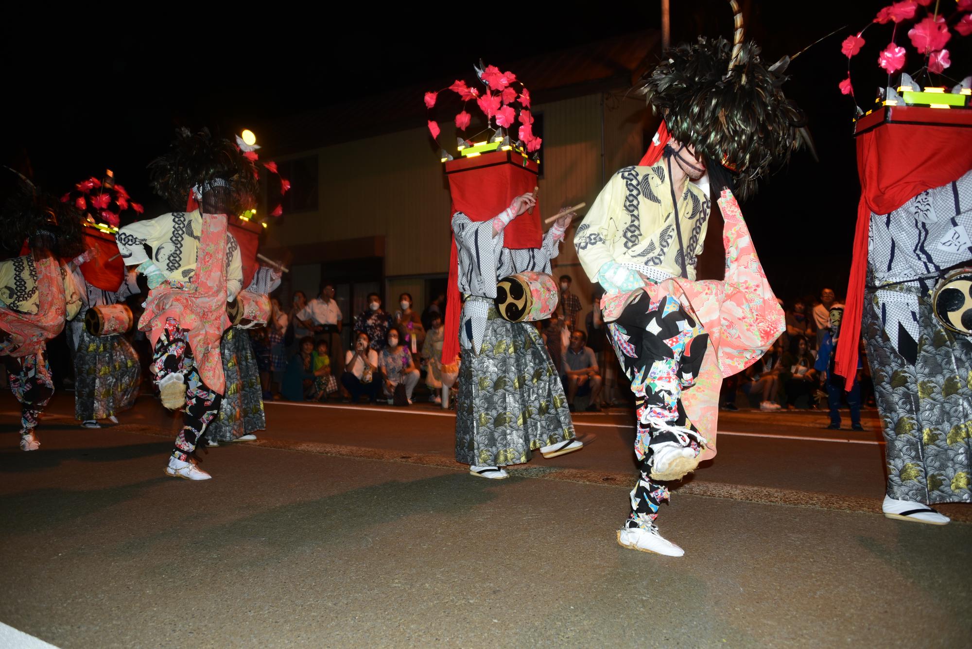 大谷風神祭（角田流獅子踊り）