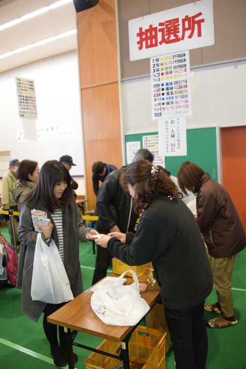 抽選所の様子