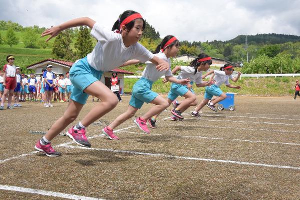 町小学校陸上競技記録会03