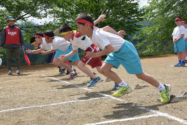 町小学校陸上競技記録会04