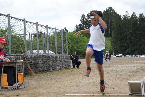 町小学校陸上競技記録会10