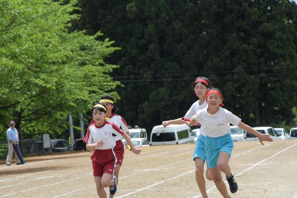 町小学校陸上競技記録会16