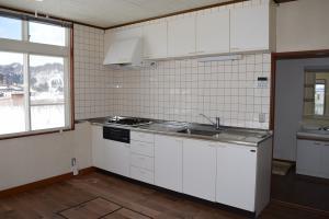 宿泊施設のキッチンの写真